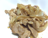 豚肉と玉ねぎの炒め（焼肉のたれ）作り方3写真