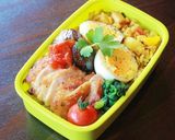 カレーピラフプレートとお弁当のレシピ作り方8写真