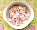 簡単朝ごはん♪グラタン風エッグトースト作り方2写真