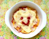 簡単朝ごはん♪グラタン風エッグトースト作り方6写真