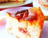 甘酸っぱいトマトと蜂蜜のチーズケーキ作り方8写真