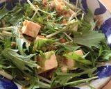 豆腐&水菜のみょうがドレ和え作り方3写真