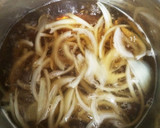 麺つゆで簡単！かき菜のお汁卵とじ作り方2写真