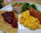 ★糖質オフ！美味しい＊パンケーキの朝食＊作り方11写真