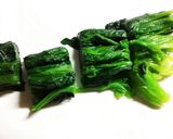 ちょっとプラスで香ばしほうれん草作り方1写真