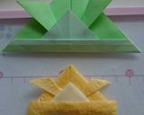 薄焼き卵でこどもの日のかぶと作り作り方9写真
