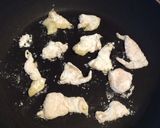 おつまみ鉄板☆鳥皮のパリパリ焼き作り方3写真