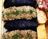 余ったカレーでおにぎらず＊お弁当にも作り方3写真