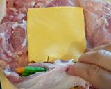 揚げないヘルシー✾鳥もも肉のロールチキン作り方4写真