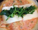 簡単！ほうれん草&チーズ入りキムチ卵♪作り方7写真