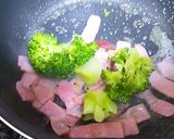 コーンスープの素でクリームパスタ作り方2写真
