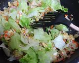 シャキシャキ食感が堪らない★レタス炒飯★作り方11写真