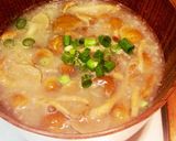 なめこと大根おろしの味噌汁作り方5写真