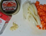 ゴージャス☆蟹のトマトチーズパスタ作り方1写真