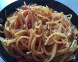 鍋で、パスタ(ペペロンチーノ)作り方11写真