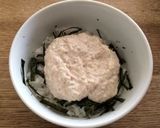 豆腐とツナ缶でマグロのたたき丼風♪作り方5写真