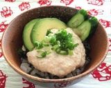 豆腐とツナ缶でマグロのたたき丼風♪作り方7写真