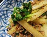 大人の総菜◎生姜入りセロリのキンピラ作り方7写真