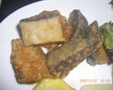 サバのから揚げ（ピリ辛ソース添え）作り方3写真