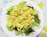 スピードおかず☆卵とレタスの挽肉あんかけ作り方3写真