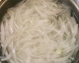 新玉ねぎと温泉卵のポン酢サラダ作り方1写真
