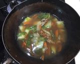 チキンラーメンであんかけ麺作り方9写真
