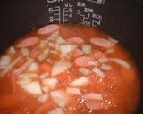 炊飯器で＾＾ウインナ―のケチャップピラフ作り方2写真