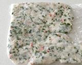 大葉とカニかまのはんぺん焼き作り方3写真