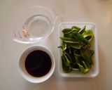 エノキ団子とピーマンの甘酢あん作り方3写真