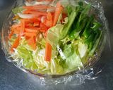 バター醤油焼きうどん作り方5写真