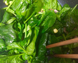 簡単☆ほうれん草のバター炒め作り方6写真