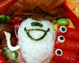 妖怪ウォッチ キャラ弁★兜ウィスパー弁当作り方6写真