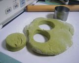 抹茶のスコーン～粒あんサンド～♡作り方3写真
