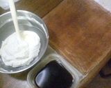 ๑コーヒーゼリーティラミスロールケーキ๑作り方3写真