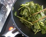 ほうれん草とあさりのクリームパスタ作り方5写真