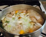 お野菜いっぱい具沢山の 肉つけうどん作り方3写真