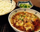 お野菜いっぱい具沢山の 肉つけうどん作り方6写真