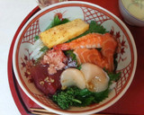 血管プラークダイエット食272（海鮮丼）作り方1写真