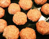 肉団子de肉豆腐⭐車麩入り作り方3写真