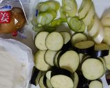 なすと豆腐と豚肉のピリ辛豆板醤炒め作り方1写真