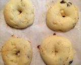 糖質制限ベーグル バナナ チョコ作り方4写真