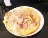 餅とキャベツと卵のお好み焼き　超簡単！作り方9写真