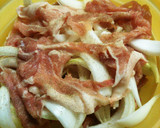 豚肉と新タマネギの重ね蒸し作り方2写真