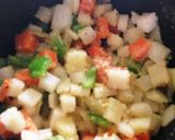♡野菜だけの簡単グラタン♡作り方3写真