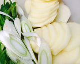 新じゃがとネギの味噌マヨネーズグラタン作り方1写真