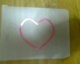 弁当用に手作りふりかけシート★作り方1写真