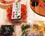 常温で☆沖縄パパイヤキムチ海ぶどう茶漬け作り方1写真