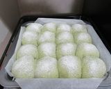 ✿よもぎのちぎりパン✿餡入り作り方9写真