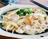 醤油とんこつが絡んで旨い！もやし豚作り方4写真