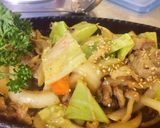 ✨　肉野菜バター醤油炒めの鉄板焼き　✨作り方4写真